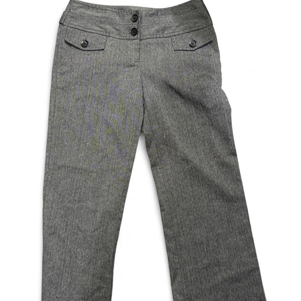 Speak 2 Me Size 3 Low Rise Herringbone Bootcut Dress Pants Y2K Office Siren
